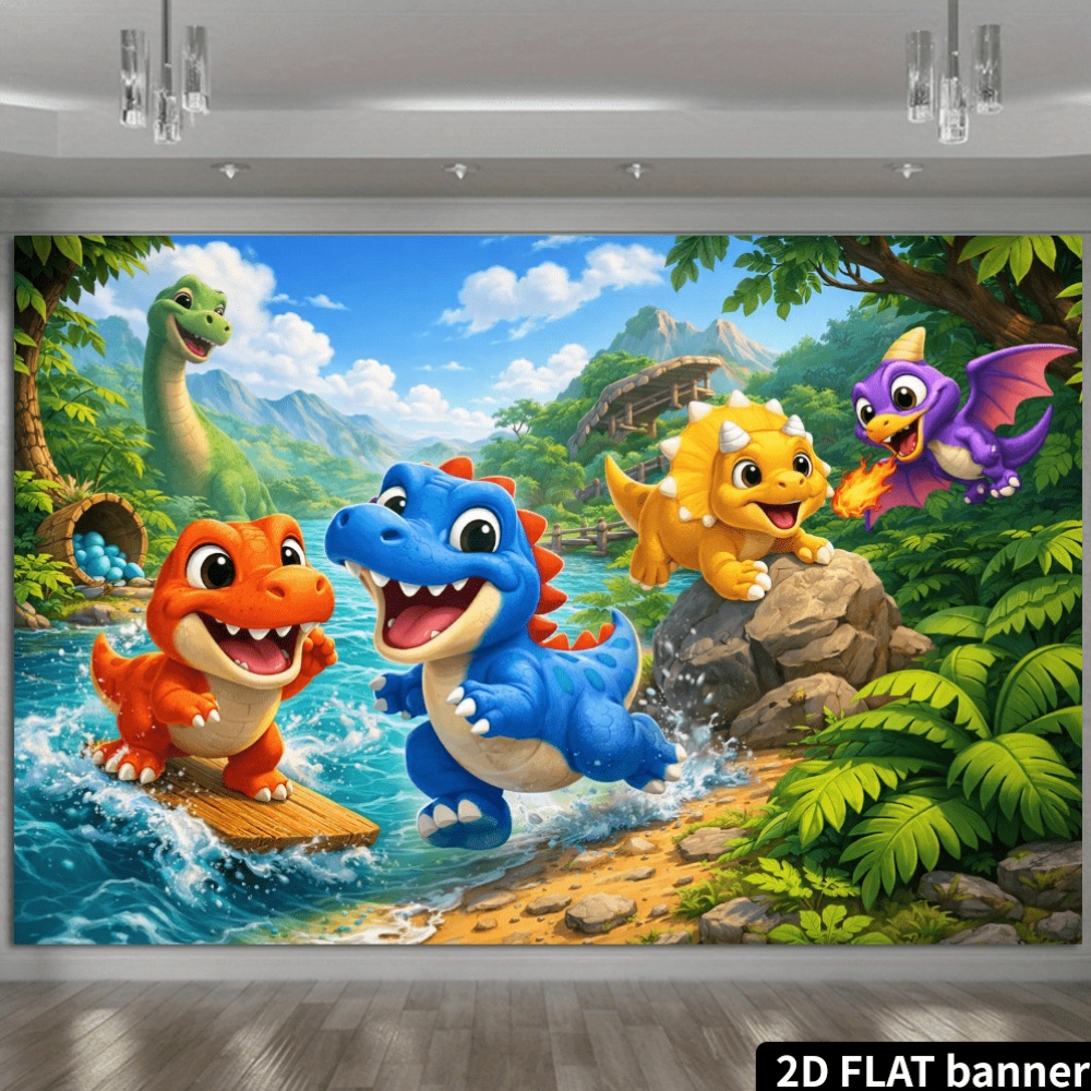 2D cartoon dinosaur stream sto - Party Games Stream reseña y precio