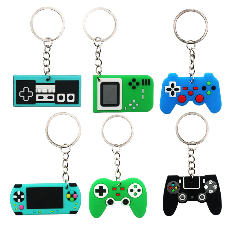 6/12PCS PVC Keychain Gamepad G - Party Games On Switch reseña y precio