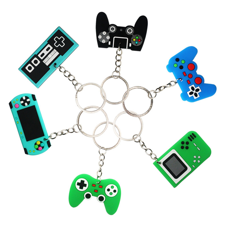 6/12PCS PVC Keychain Gamepad G - Party Games On Switch reseña y precio