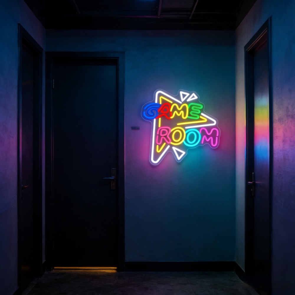 GAME ROOM LED Neon Sign Dimmab - Party Games Stream reseña y precio