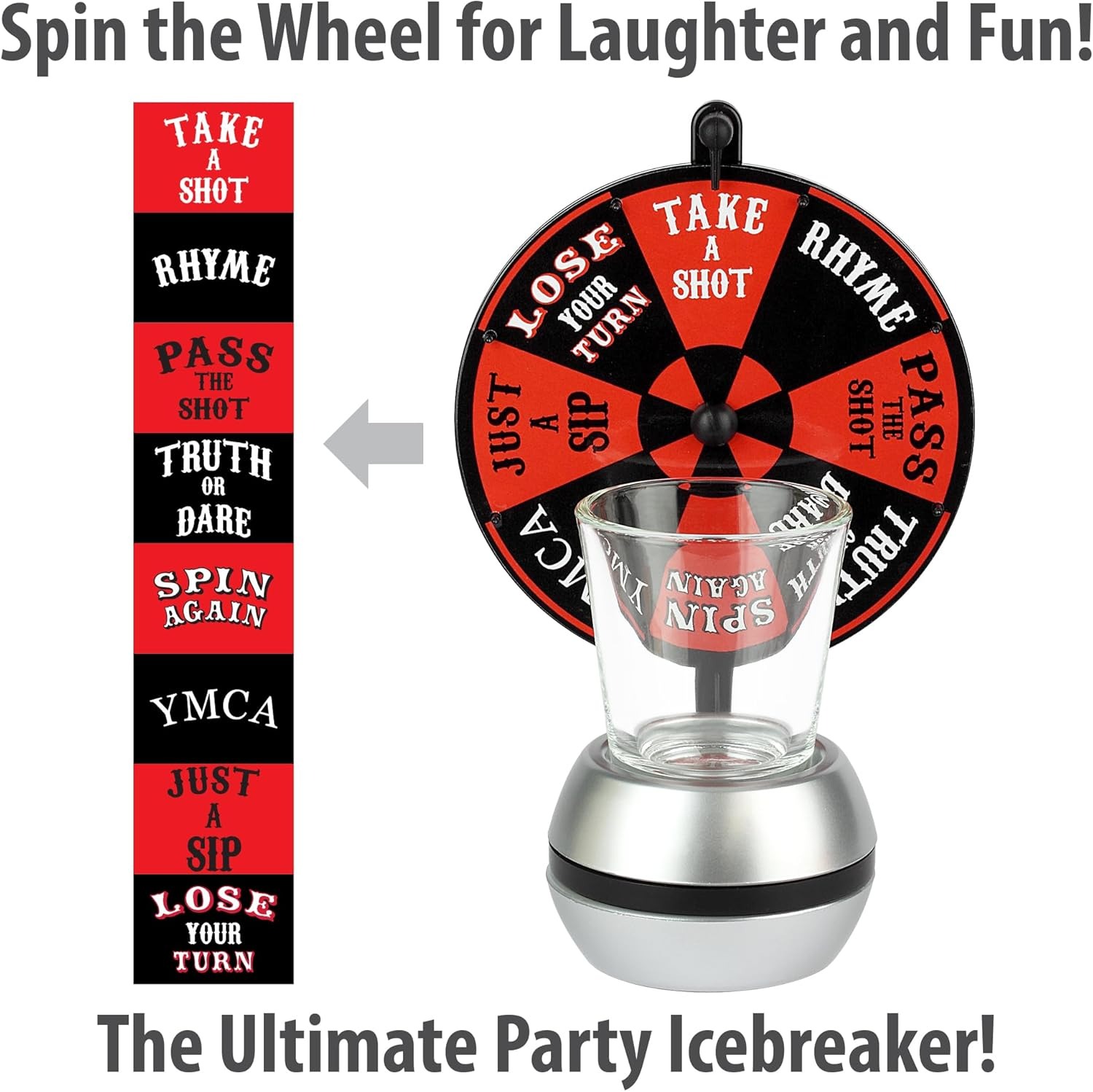 Spin The Wheel Shot Drinking G - Party Games Spin The Wheel reseña y precio