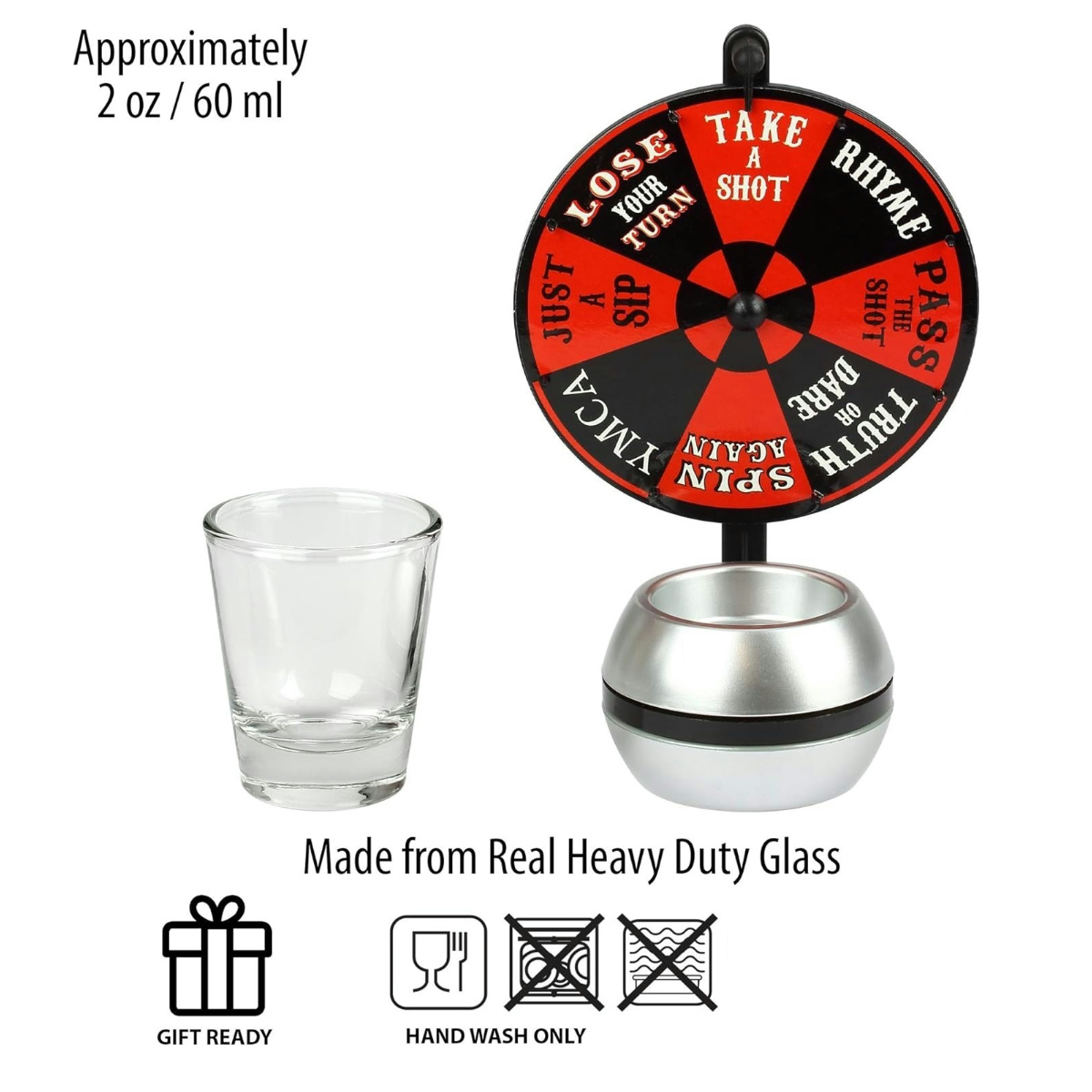 Spin The Wheel Shot Drinking G - Party Games Spin The Wheel reseña y precio