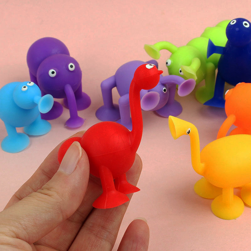 Suction Cup Animal Soft Adhesi - Party Games Popular reseña y precio