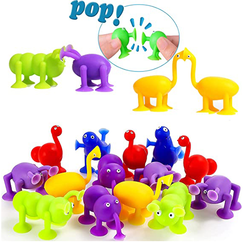 Suction Cup Animal Soft Adhesi - Party Games Popular reseña y precio
