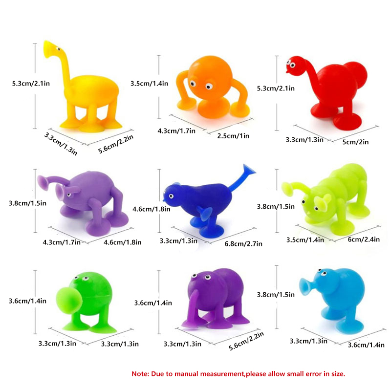 Suction Cup Animal Soft Adhesi - Party Games Popular reseña y precio