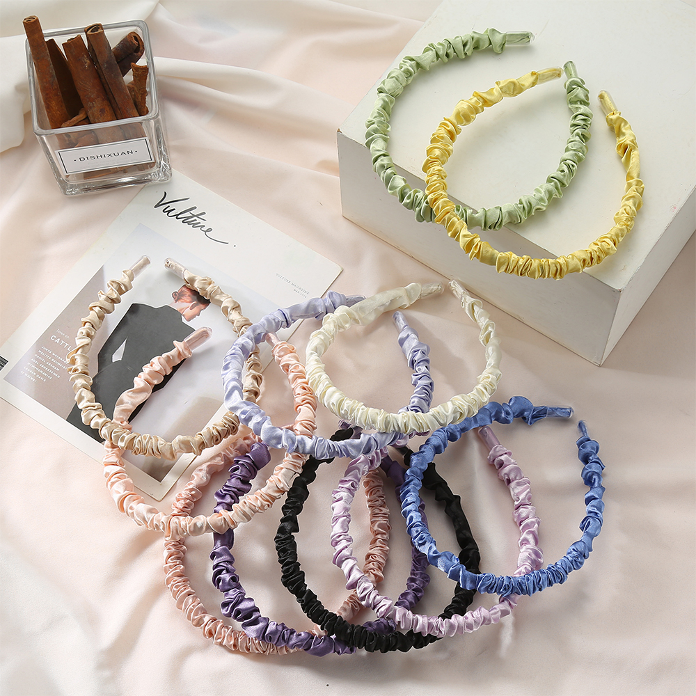 1.4cm Satin Pleated Headbands  - Ring Toss Outdoor reseña y precio