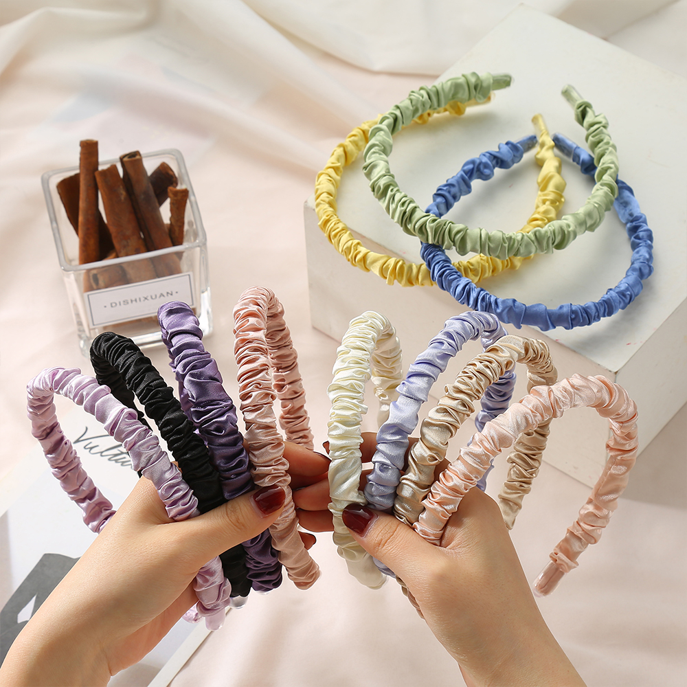 1.4cm Satin Pleated Headbands  - Ring Toss Outdoor reseña y precio