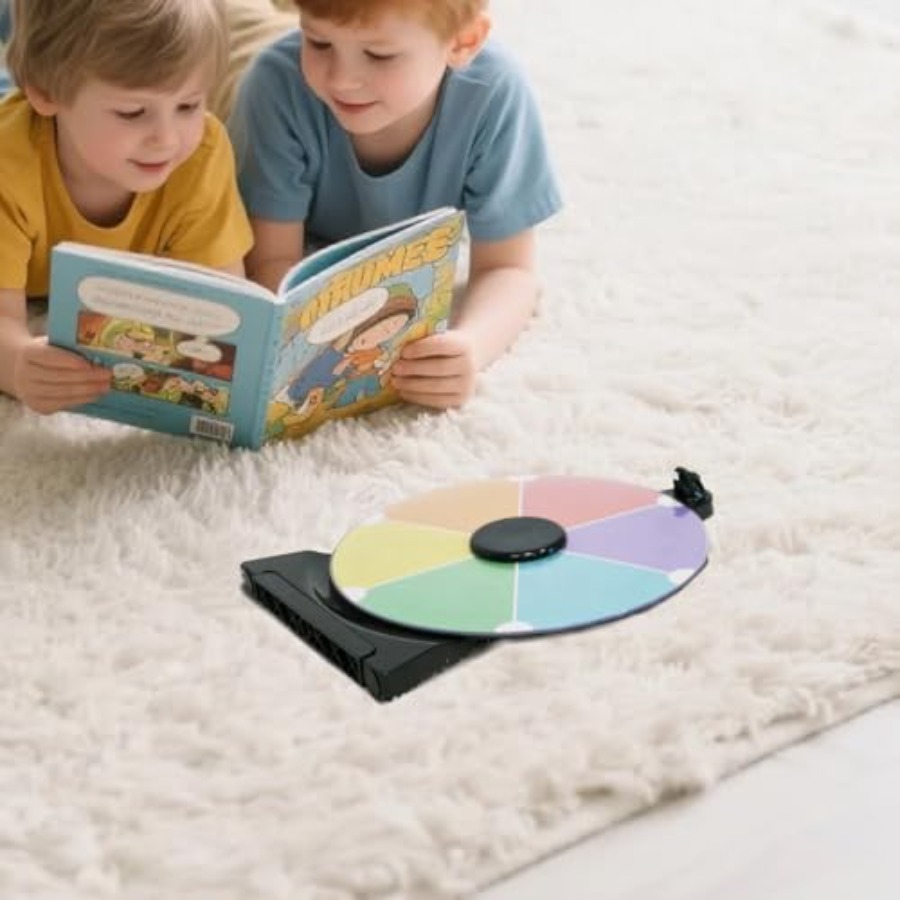 12 Inch Spinning Prize Wheel w - Party Games Spin The Wheel reseña y precio