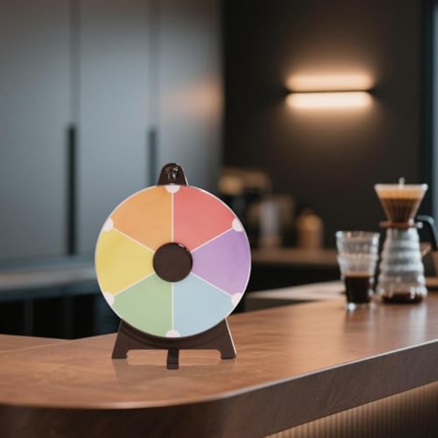 12 Inch Spinning Prize Wheel w - Party Games Spin The Wheel reseña y precio