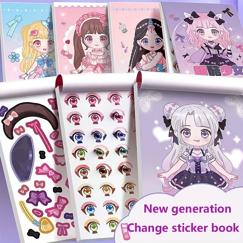Dress Up Sticker Book Girl Sti - Book Party Games reseña y precio