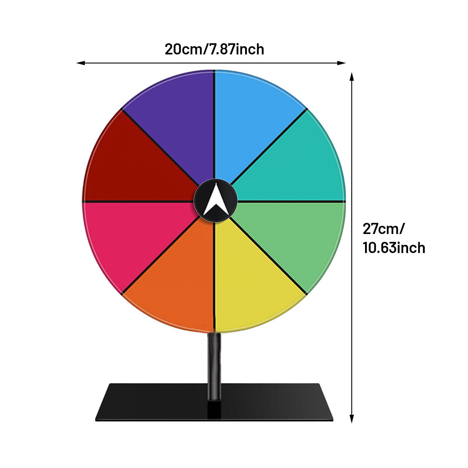Acrylic Prize Turntable Compac - Party Games Spin The Wheel reseña y precio