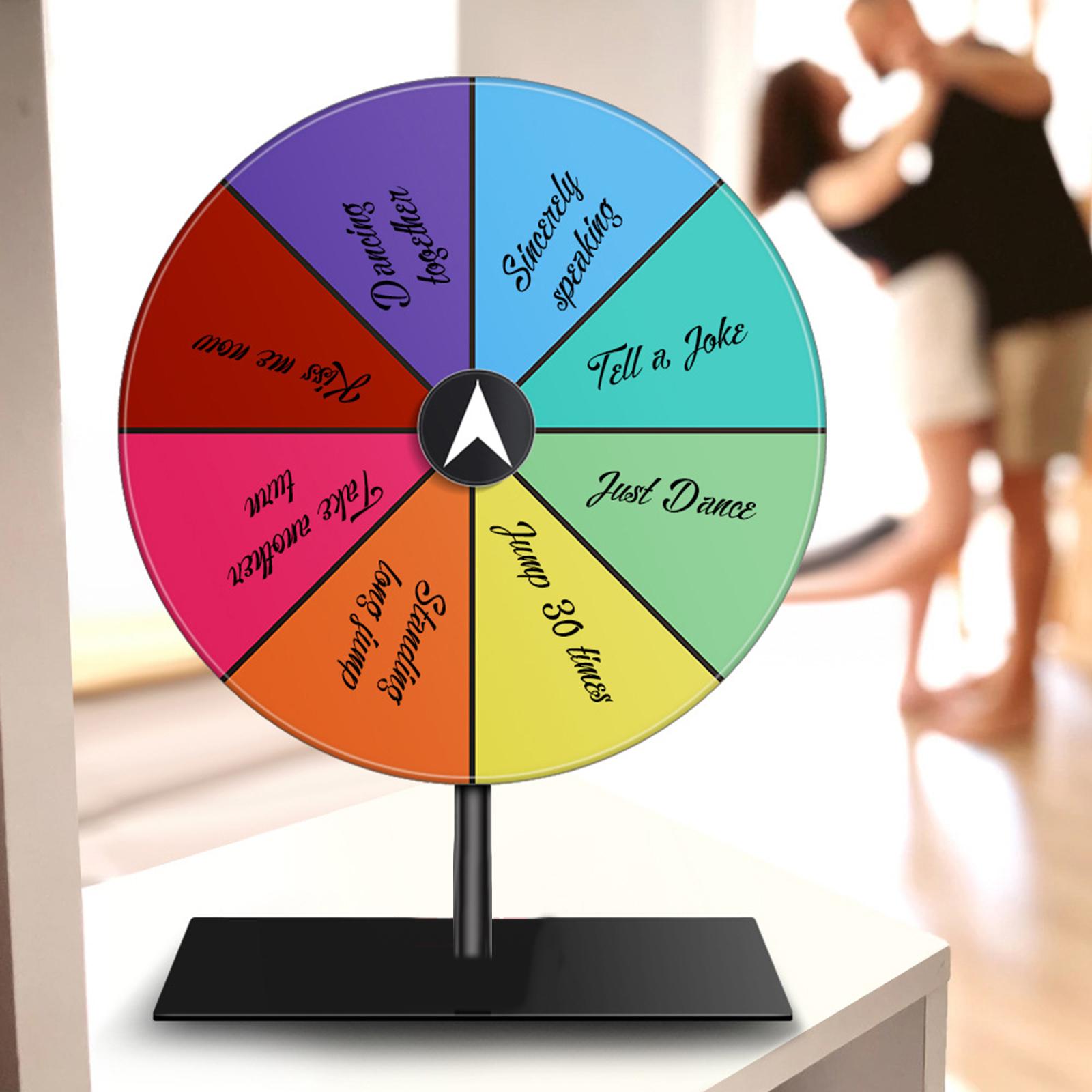 Acrylic Prize Turntable Compac - Party Games Spin The Wheel reseña y precio