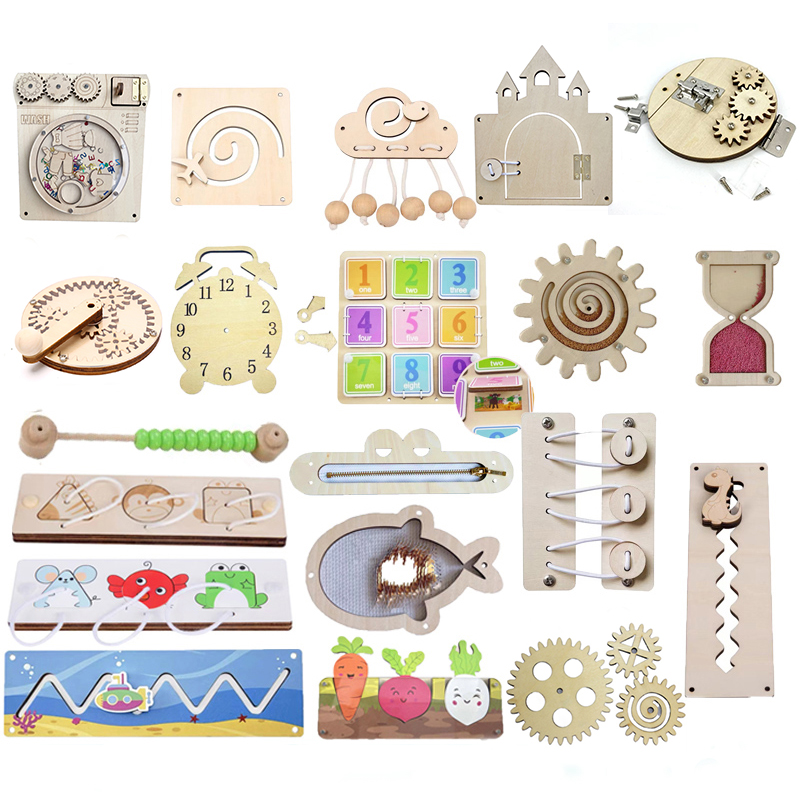 Baby Busy Board Accessories Mo - Party Games At Home reseña y precio