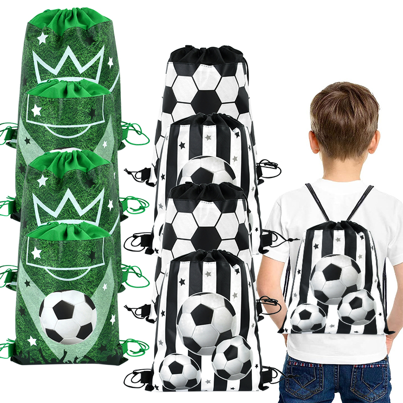 Soccer Party Non-woven Drawstr - Party Games Gender Reveal reseña y precio