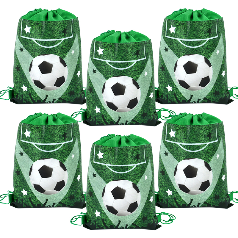 Soccer Party Non-woven Drawstr - Party Games Gender Reveal reseña y precio