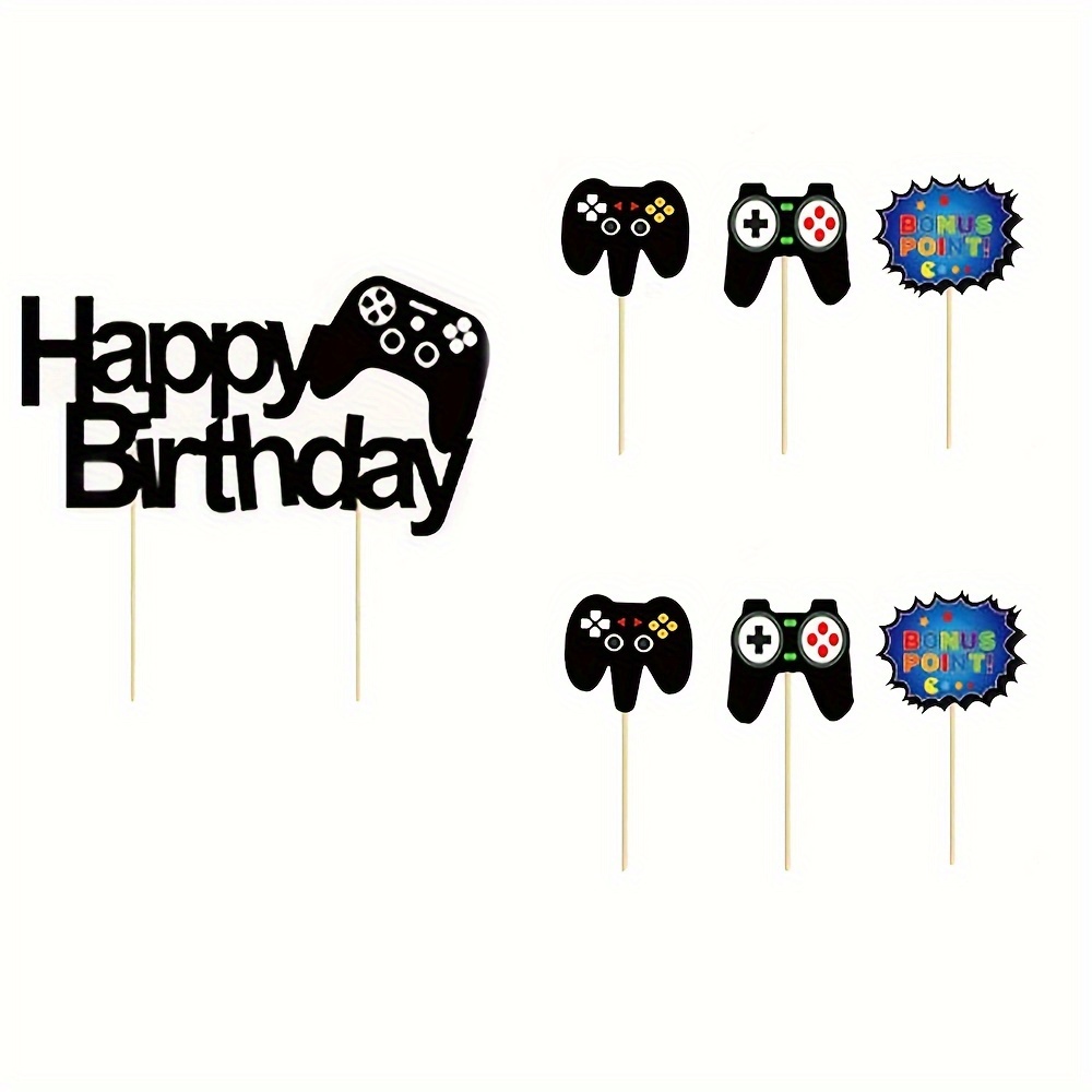 7pcs Game Console Theme Happy  - Party Games On Switch reseña y precio