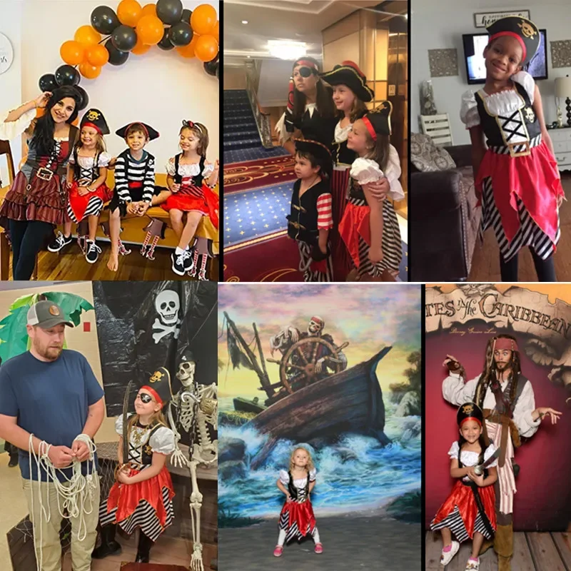 Girls Pirate Skull Party Costu - Party Games Ideas reseña y precio