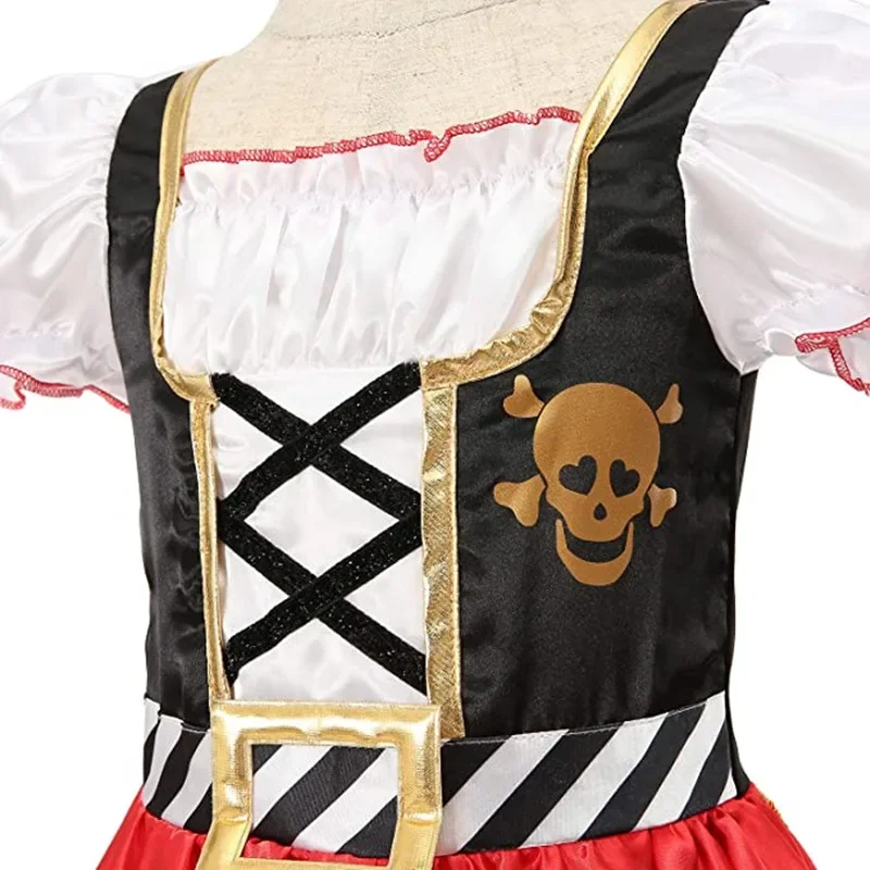 Girls Pirate Skull Party Costu - Party Games Ideas reseña y precio