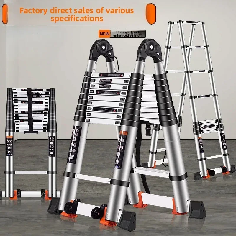 Telescopic ladder Aluminum all - Ladder Toss Set reseña y precio